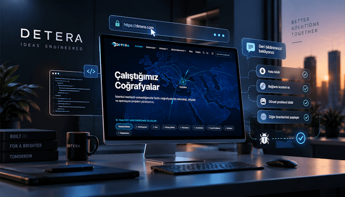 Yeni Web Sitemiz Açıldı! Geri Dönüşlerinizi Bekliyoruz
